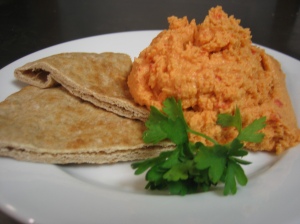 roasted red pepper low fat hummus recipe