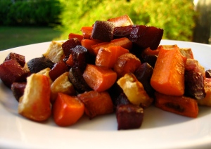 Roasted Beets, Carrots & Turnips Low Fat Recipe
